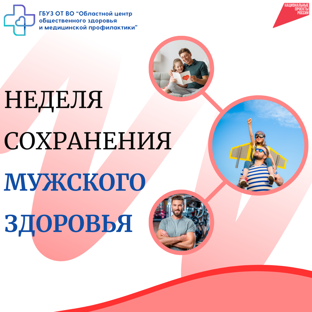 Здоровый образ жизни и внимательное отношение к себе - залог мужского здоровья!