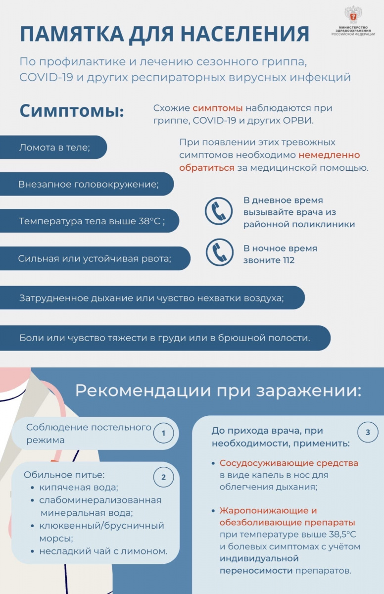 Памятка для населения